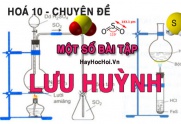 Bài tập về Lưu huỳnh (S), Lưu huỳnh dioxit SO2 và Hidro sunfua H2S - hoá lớp 10